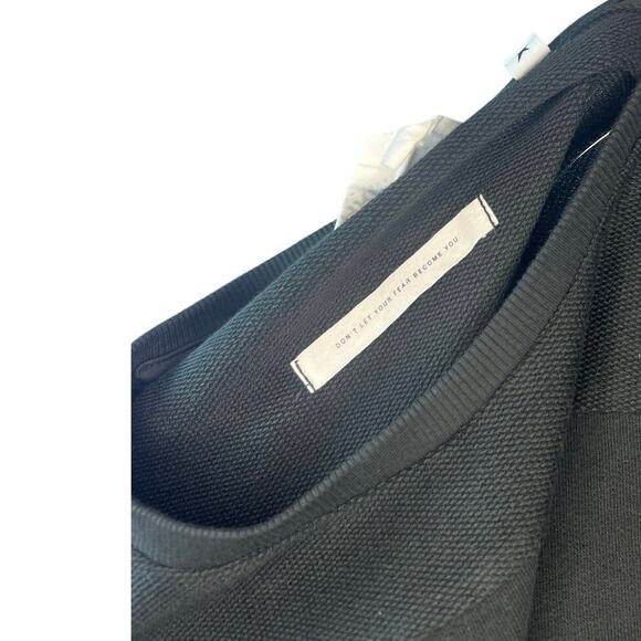 CHRLDR Black Block Pima Cotton Top XS - Picture 4 of 4